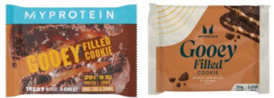 PRODUCT RECALL MyProtein Gooey Filled Cookie – Double Chocolate & Caramel